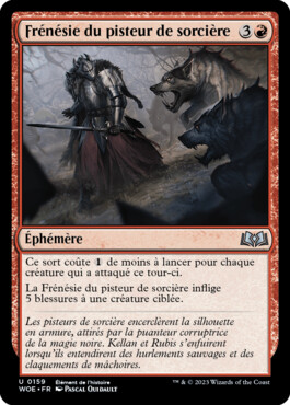 Frénésie du pisteur de sorcière - Les friches d'Eldraine