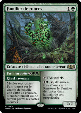 Familier de ronces - Les friches d'Eldraine