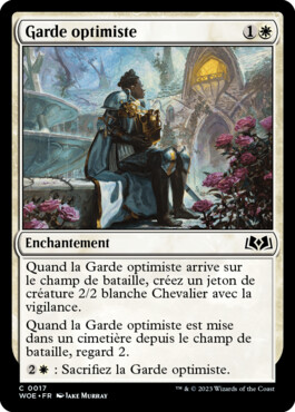 Garde optimiste - Les friches d'Eldraine