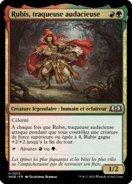 Rubis, traqueuse audacieuse - Les friches d'Eldraine