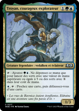 Troyan, courageux explorateur - Les friches d'Eldraine