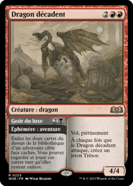 Dragon décadent - Les friches d'Eldraine