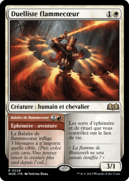 Duelliste flammecœur - Les friches d'Eldraine