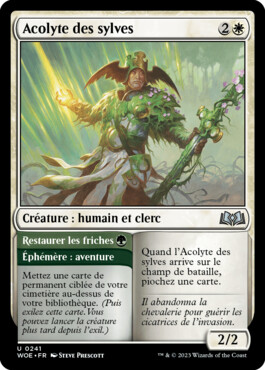 Acolyte des sylves - Les friches d'Eldraine