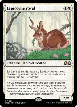 Lapicorne royal - Les friches d'Eldraine