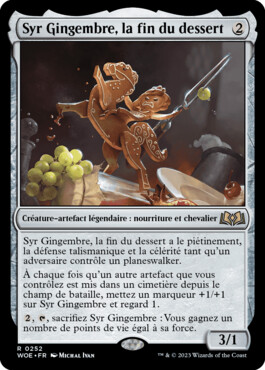 Syr Gingembre, la fin du dessert - Les friches d'Eldraine