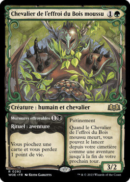 Chevalier de l'effroi du Bois moussu - Les friches d'Eldraine