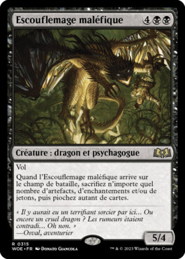 Escouflemage maléfique - Les friches d'Eldraine