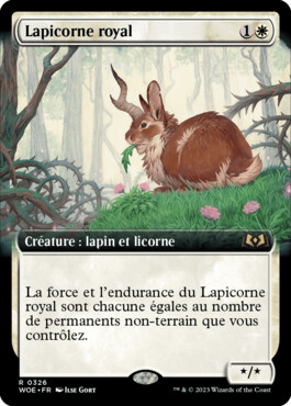 Lapicorne royal - Les friches d'Eldraine