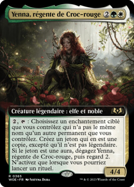 Yenna, régente de Croc-rouge - Les friches d'Eldraine