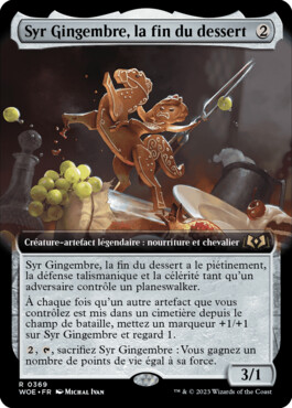 Syr Gingembre, la fin du dessert - Les friches d'Eldraine