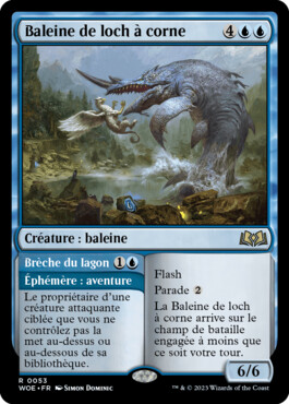 Baleine de loch à corne - Les friches d'Eldraine