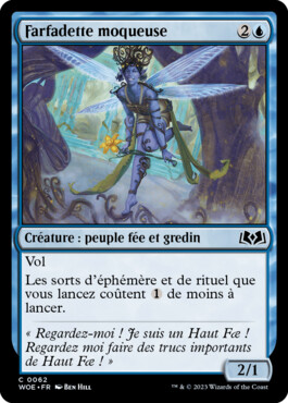 Farfadette moqueuse - Les friches d'Eldraine