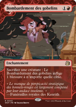 Bombardement des gobelins - Les friches d'Eldraine : Récits Enchanteurs