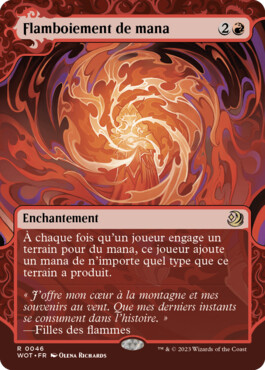 Flamboiement de mana - Les friches d'Eldraine : Récits Enchanteurs