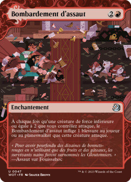 Bombardement d'assaut - Les friches d'Eldraine : Récits Enchanteurs