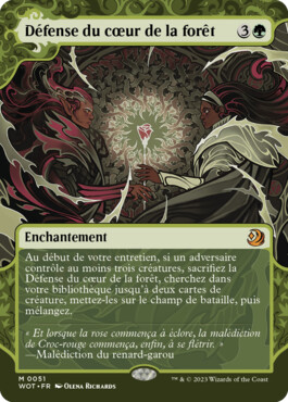 Défense du cœur de la forêt - Les friches d'Eldraine : Récits Enchanteurs