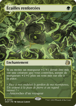 Écailles renforcées - Les friches d'Eldraine : Récits Enchanteurs