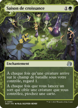 Saison de croissance - Les friches d'Eldraine : Récits Enchanteurs