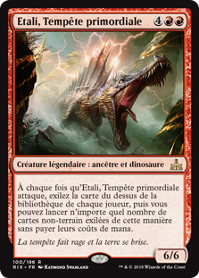 Etali, Tempête primordiale - Les combattants d'Ixalan