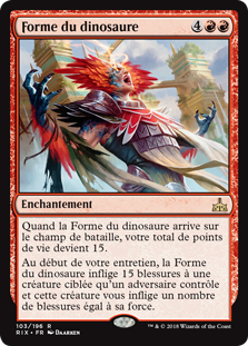 Forme du dinosaure - Les combattants d'Ixalan