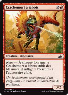 Crachemort à jabots - Les combattants d'Ixalan