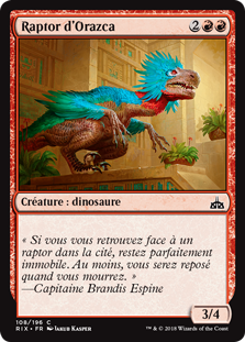 Raptor d'Orazca - Les combattants d'Ixalan