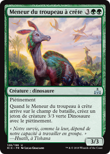 Meneur du troupeau à crête - Les combattants d'Ixalan