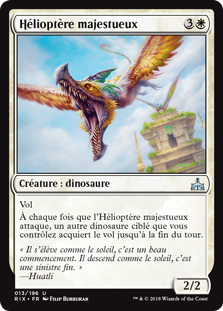 Hélioptère majestueux - Les combattants d'Ixalan