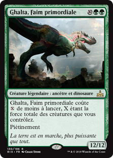 Ghalta, Faim primordiale - Les combattants d'Ixalan