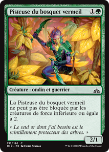 Pisteuse du bosquet vermeil - Les combattants d'Ixalan