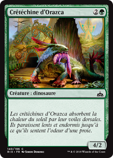 Crêtéchine d'Orazca - Les combattants d'Ixalan