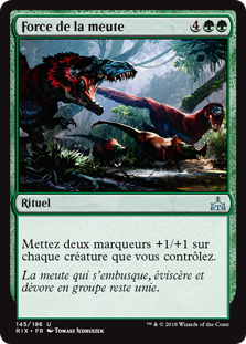 Force de la meute - Les combattants d'Ixalan