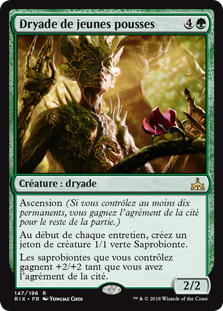 Dryade de jeunes pousses - Les combattants d'Ixalan