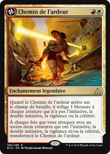 Chemin de l'ardeur -> Metzali, tour de triomphe - Les combattants d'Ixalan