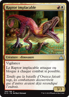 Raptor implacable - Les combattants d'Ixalan