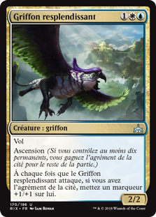 Griffon resplendissant - Les combattants d'Ixalan