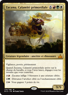 Zacama, Calamité primordiale - Les combattants d'Ixalan