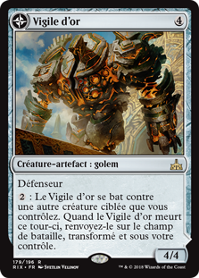 Vigile d'or -> Garnison de la forge d'or - Les combattants d'Ixalan