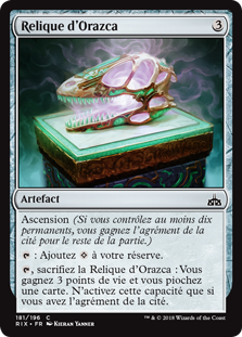 Relique d'Orazca - Les combattants d'Ixalan