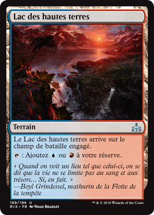 Lac des hautes terres - Les combattants d'Ixalan