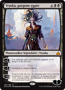 Vraska, gorgone rusée - Les combattants d'Ixalan