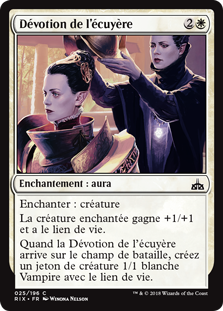 Dévotion de l'écuyère - Les combattants d'Ixalan