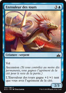 Enrouleur des tours - Les combattants d'Ixalan