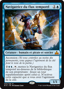 Navigatrice du flux temporel - Les combattants d'Ixalan