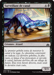 Surveillant de canal - Les combattants d'Ixalan