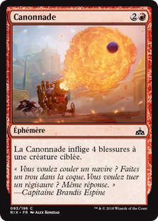 Canonnade - Les combattants d'Ixalan