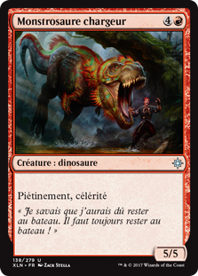 Monstrosaure chargeur - Ixalan