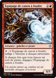 Équipage de canon à foudre - Ixalan