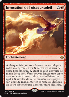 Invocation de l'oiseau-soleil - Ixalan